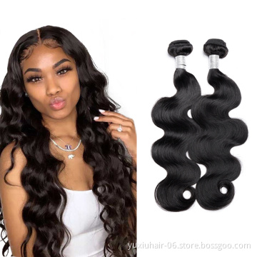 Brazilian Body Wave Hair Weave Bundles 100% Human Hair Bundles  Remy Hair Extensions